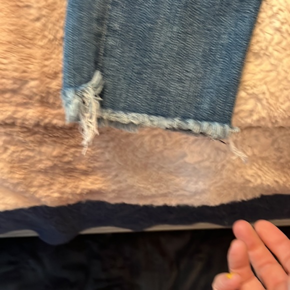 EXPRESS STRETCH PLUS DENIM PERFECT ANKLE LEGGINGS MID RISE 8 REGULAR - Picture 2 of 5